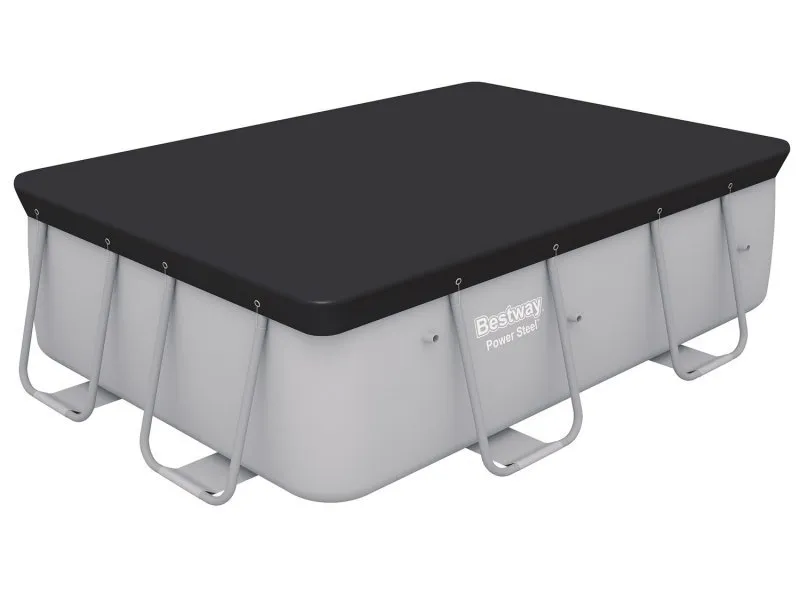 Rechteckige Abdeckung für Schwimmbad 282 x 196 cm Bestway 58442