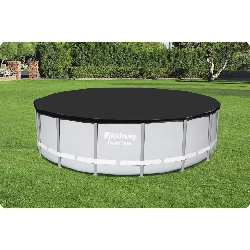 Abdeckung für 488 cm Bestway 58249 Rahmenbecken.