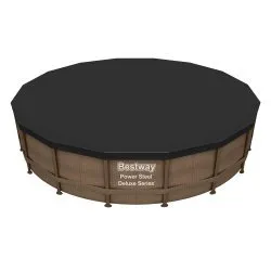 Abdeckung für 488 cm Bestway 58249 Rahmenbecken.