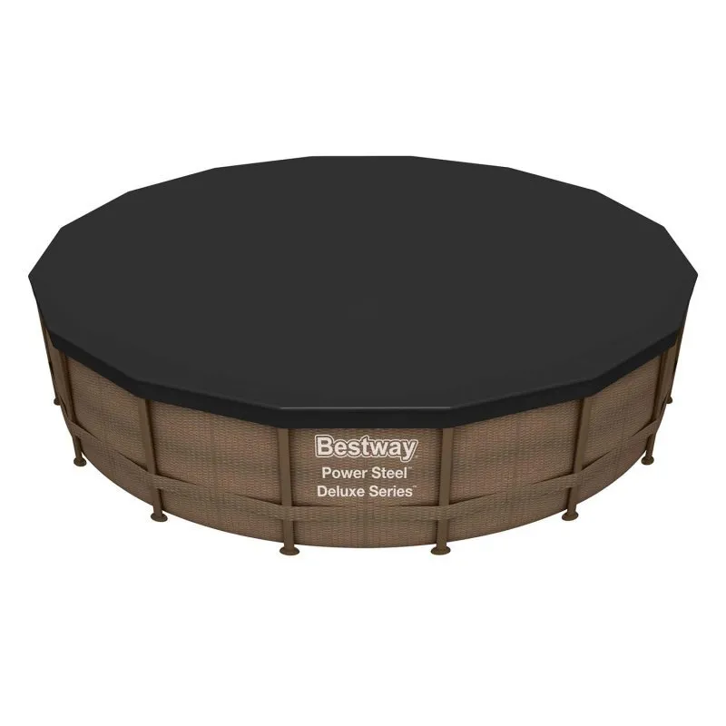 Abdeckung für 488 cm Bestway 58249 Rahmenbecken.