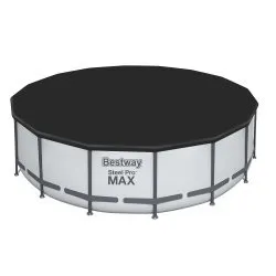 Abdeckung für 488 cm Bestway 58249 Rahmenbecken.