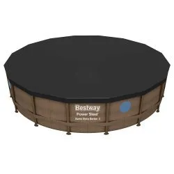 Abdeckung für 488 cm Bestway 58249 Rahmenbecken.