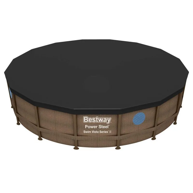 Abdeckung für 488 cm Bestway 58249 Rahmenbecken.