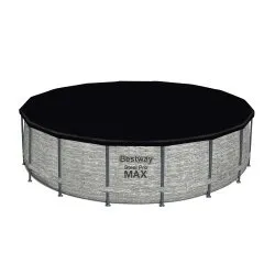 Abdeckung für 488 cm Bestway 58249 Rahmenbecken.