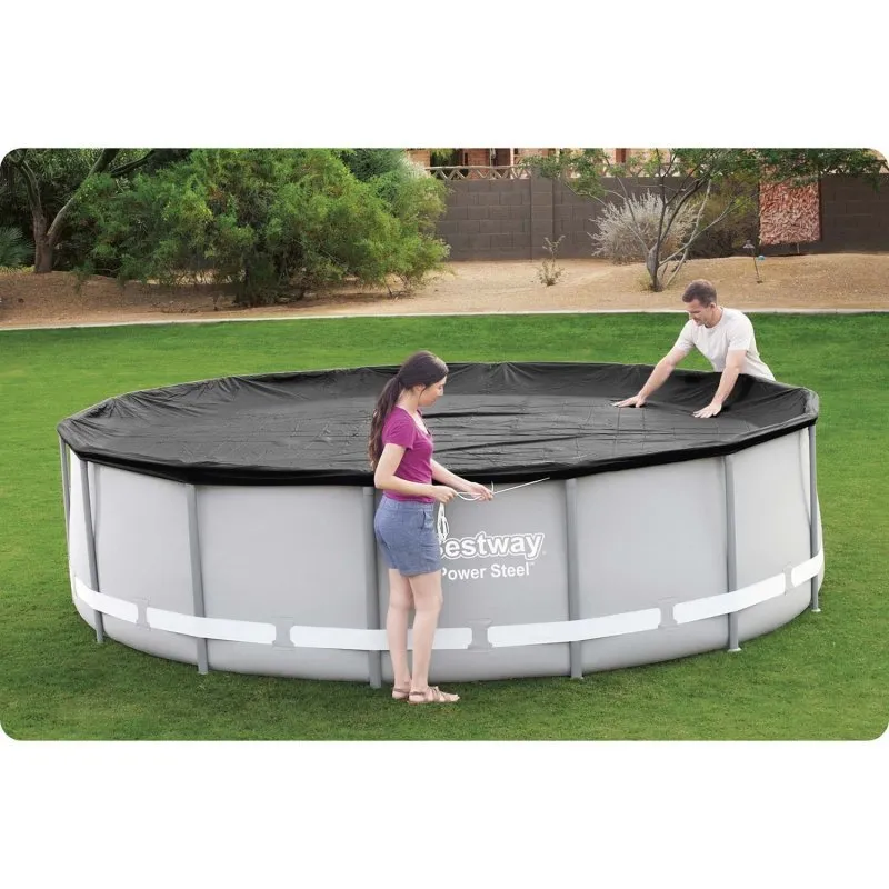 Abdeckung für 427 cm Bestway Regalpool 58248.