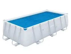 Solarabdeckung für Schwimmbecken 404 x 201 cm Bestway 58240.