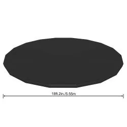 Abdeckung für 549 cm Bestway 58039 Rahmenpool.