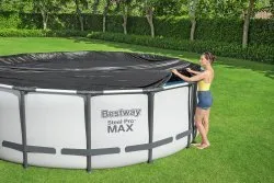 Abdeckung für 457 cm Regalbecken Bestway 58038.