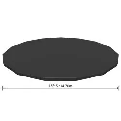 Abdeckung für 457 cm Regalbecken Bestway 58038.