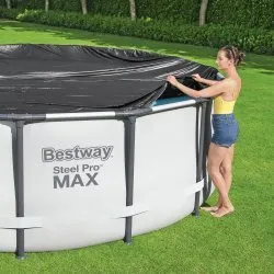 Abdeckung für 305 cm Bestway 58036 Rahmenpool.