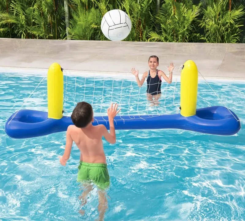 Schwimmendes Pool-Volleyball-Set 252 x 64 cm Bestway 52133.