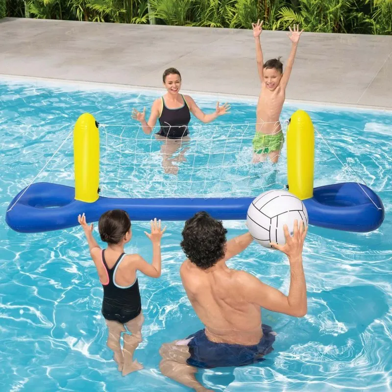 Schwimmendes Pool-Volleyball-Set 252 x 64 cm Bestway 52133.