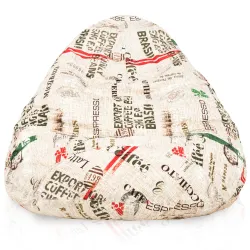 Sitzsack mit Rückenlehne XXL Drop - Premium Print-Stoff – Ansicht 28