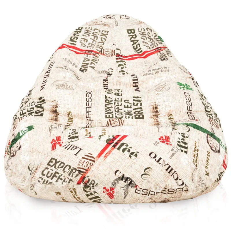 Sitzsack mit Rückenlehne XXL Drop - Premium Print-Stoff – Ansicht 28