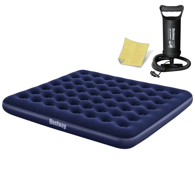 Aufblasbare Matratze mit Pumpe 203 x 183 x 22 cm Bestway 67004