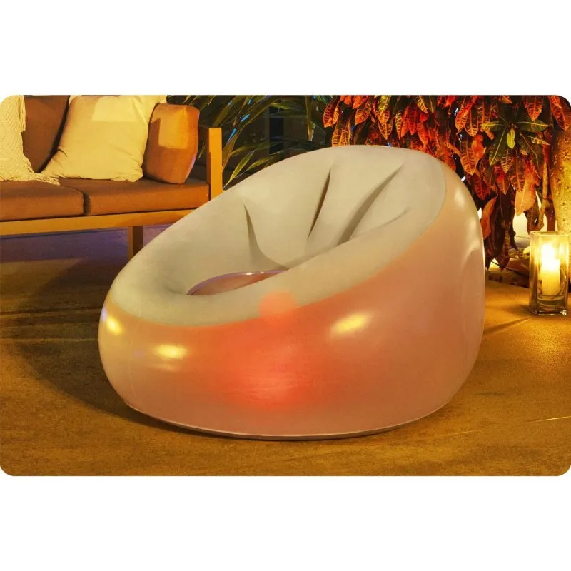 Bestway 75086 LED aufblasbarer Stuhl.