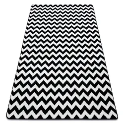 Teppich SKETCH - F561 creme/schwarz - Zickzack