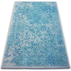 Dywan Vintage 22208/054 turkus / krem rozeta klasyczny
