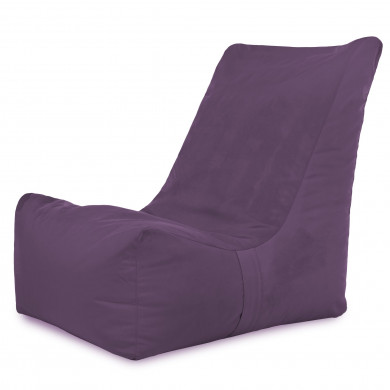 Violett Sitzsack Sessel XXL Plüsch