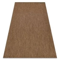 Dywan SZNURKOWY SIZAL FLAT 48663/870 brąz GŁADKI