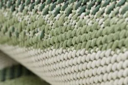 Dywan SZNURKOWY SIZAL COLOR 19434/062 Liście Zielony JUNGLE
