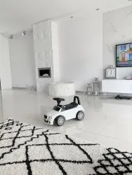 Dywan BERBER SAFI N9040 biały / czarny Frędzle berberyjski marokański shaggy