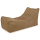 Lounge Sessel XXL Beige Plüsch