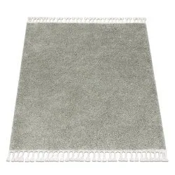 Teppich BERBER quadratisch 9000 grün Franse berber marokkanisch shaggy