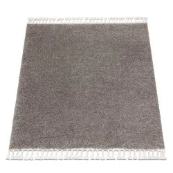 Teppich BERBER quadratisch 9000 braun Franse berber marokkanisch shaggy