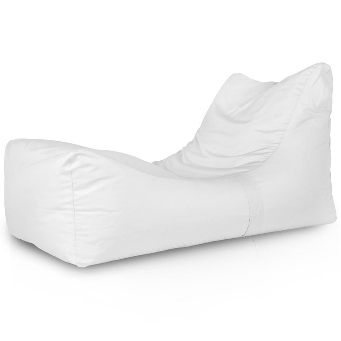 Lounge Sessel Outdoor Weiß Garten