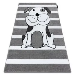 Kinderteppich PETIT PUPPY HÜNDCHEN grau