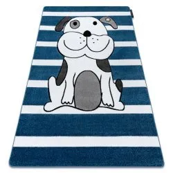 Kinderteppich PETIT HÜNDCHEN blau
