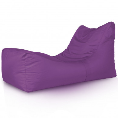 Lounge Sessel Outdoor Violett Groß