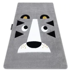 Kinderteppich PETIT LION LÖWE grau