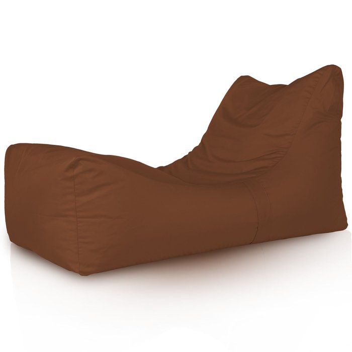 Lounge Sessel Outdoor Dunkelbraun