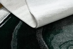 Dywan EMERALD ekskluzywny 1017 glamour, stylowy marmur butelkowa zieleń / złoty