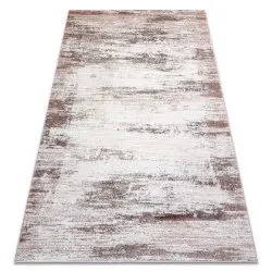 Teppich CORE W9775 Rahmen, schattiert - Struktur zwei Vliesebenen, beige / rosa