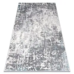 Teppich CORE W9782 - Strukturell, zwei Ebenen aus Vlies, elfenbein / grau