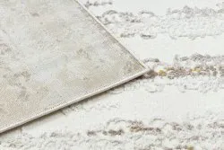 Dywan CORE 241A Ornament Vintage - Strukturalny, dwa poziomy runa, beż / złoty