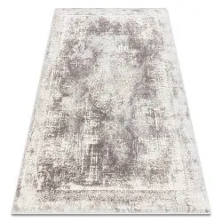 Teppich CORE W9784 Vintage Rosette - Struktur zwei Vliesebenen, beige