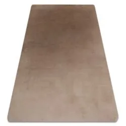 Moderner Waschteppich POSH Shaggy, plüschig, dick Antirutsch Kamel, beige