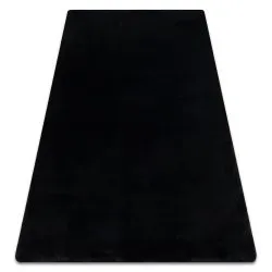 Moderner Waschteppich POSH Shaggy, plüschig, dick Antirutsch schwarz