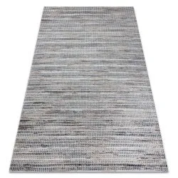 Modern OHIO CF50A Teppich melange - Strukturell zwei Ebenen aus Vlies creme / beige