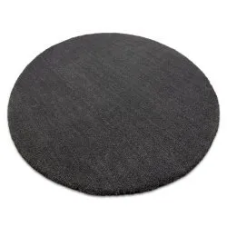 Moderner Waschteppich LATIO 71351100 Kreis grau