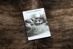 Dywan Sztuczna Skóra Bydlęca, Krowa G4740-1 Brązowa skórka