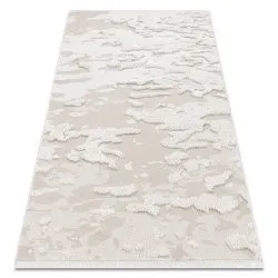 Teppich ÖKO SISAL MOROC 22331 Abstraktion boho Franse - strukturell beige / creme