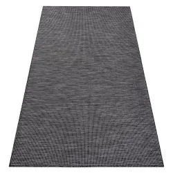 Teppich SISAL PATIO 2778 flach gewebt schwarz / beige