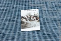 Dywan SZNURKOWY SIZAL płaskotkany PATIO 3071 grecki granat / beż