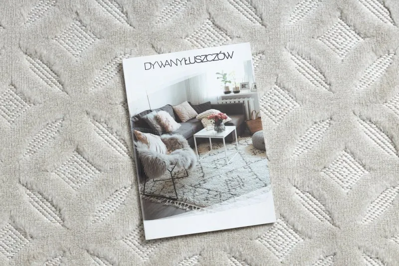Dywan SANTO SZNURKOWY SIZAL 58507 Ażur, art deco beż