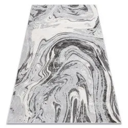 Teppich LIRA E1686 Abstrakt, Strukturell, Modern, Glamour - grau